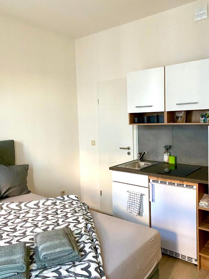 Studioapartment M15 Im Plagwitzer Szeneviertel Leipzig Exterior foto