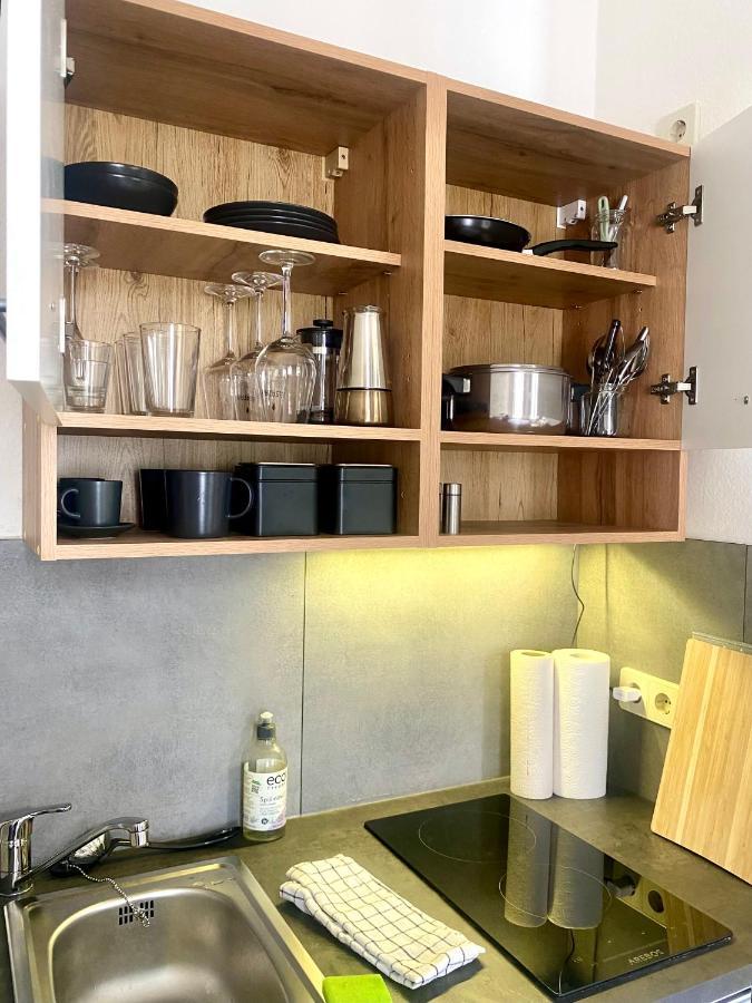 Studioapartment M15 Im Plagwitzer Szeneviertel Leipzig Exterior foto